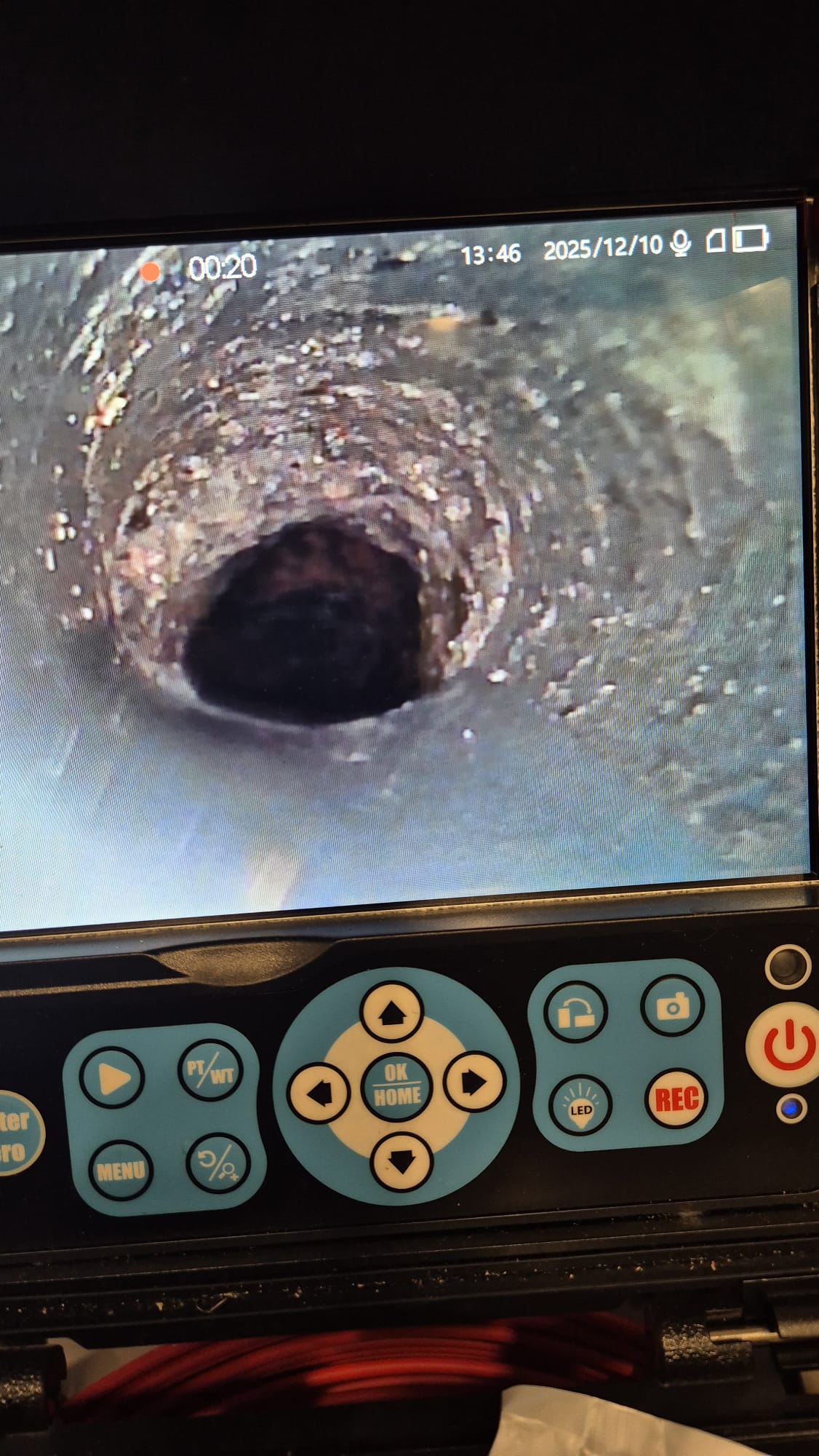 Odštopavanje umivaonika Zagreb - snimak cctv kamere