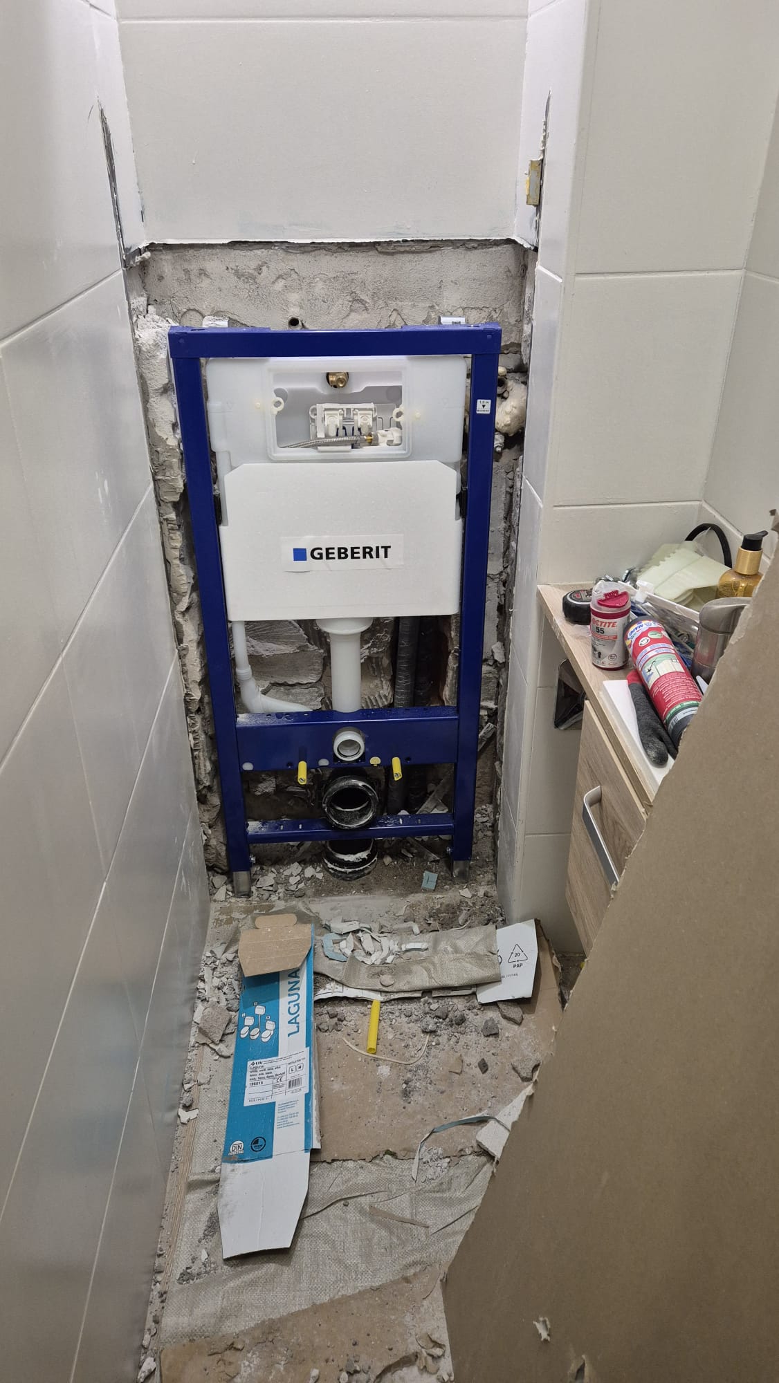 Servis Geberit Zagreb - popravak ugradbenog vodokotlića